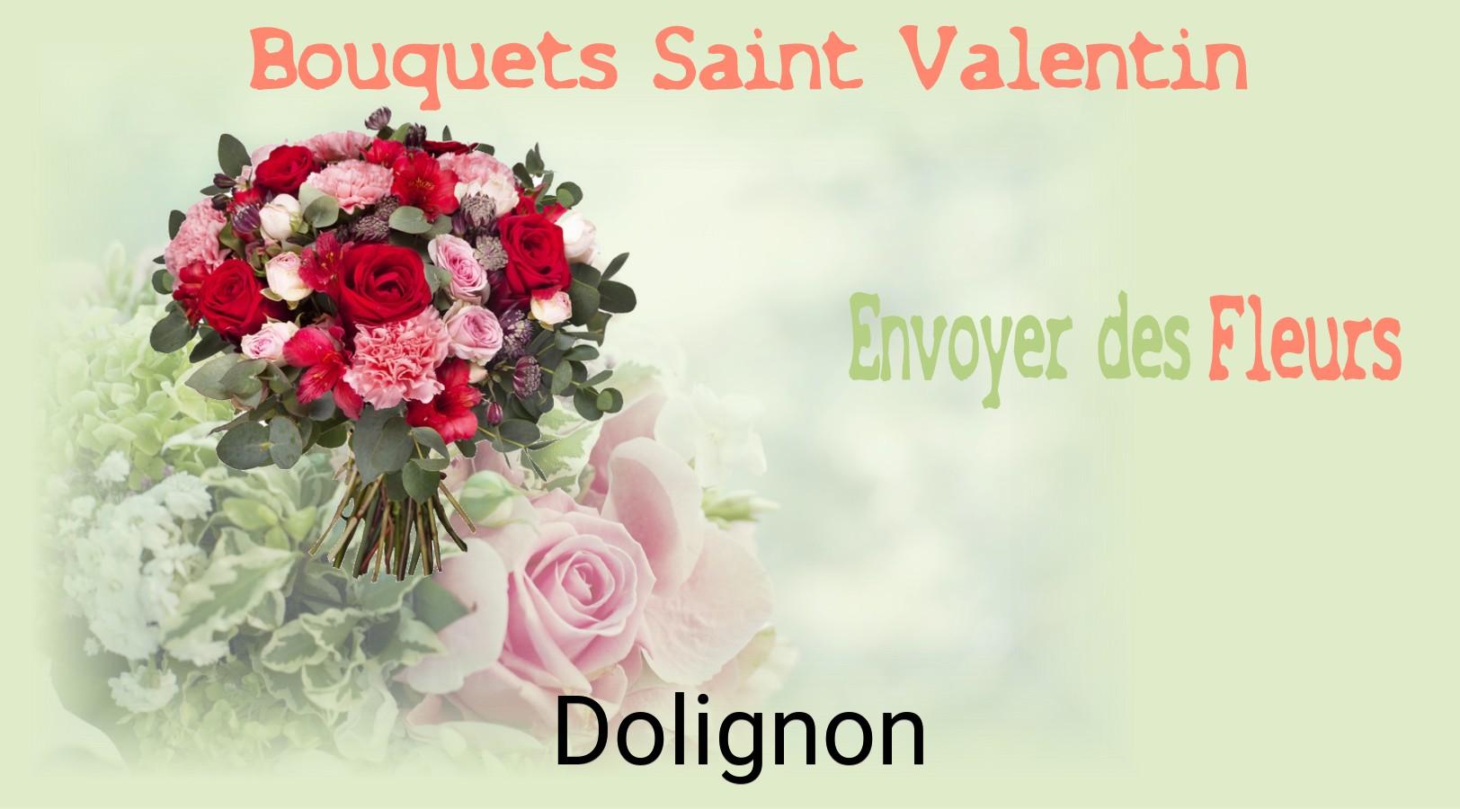 Roses de Saint-Valentin livrées à Dolignon